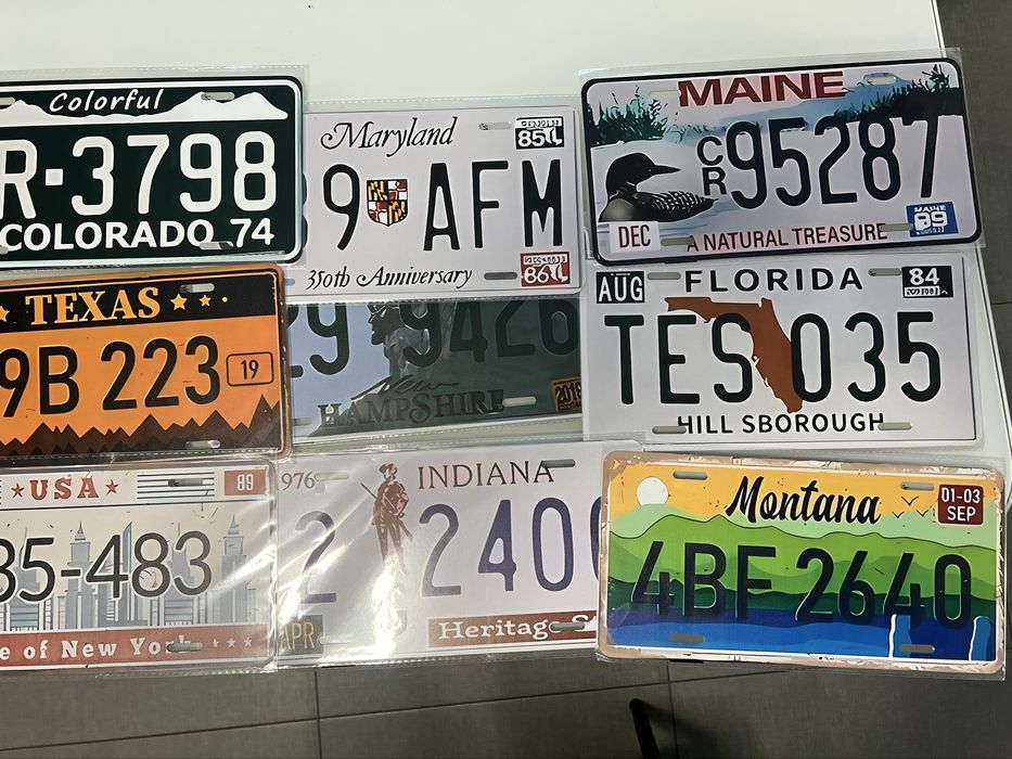 Декор номера Сша ( сувенір). Доставка.