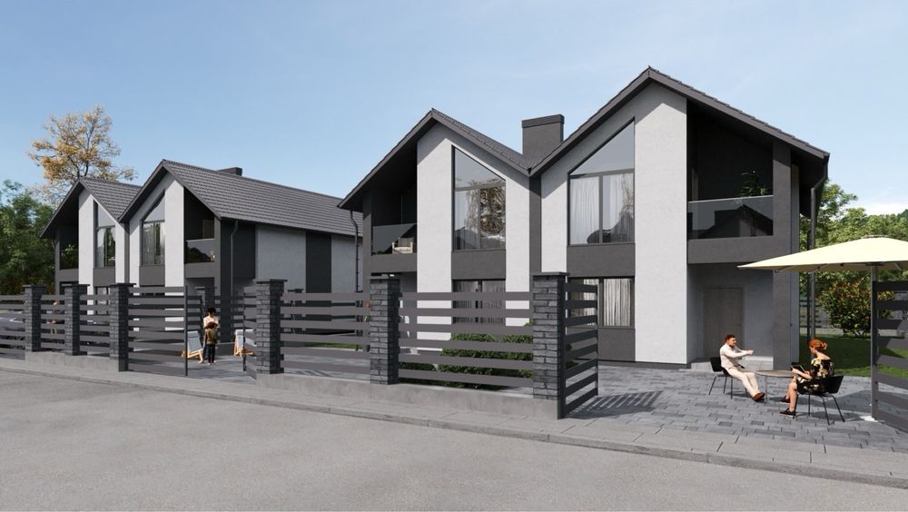 Дуплекс Паркан, Бруківка БОРАТИН Набережна