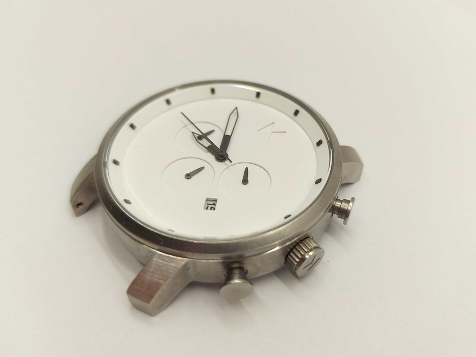 Zegarek MVMT Watches Chrono biały 45mm