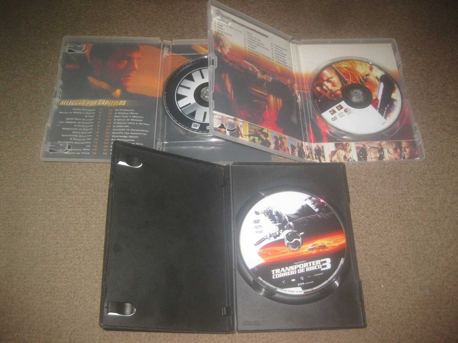 Trilogia em DVD "Correio de Risco" com Jason Statham