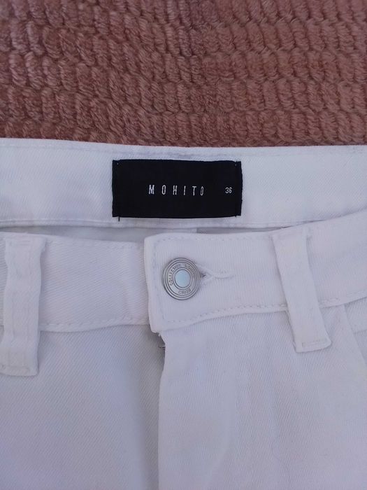 Jeansy damskie skinny Mohito