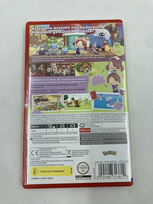 Gra Pokemon Pokopia Nintendo Switch 2