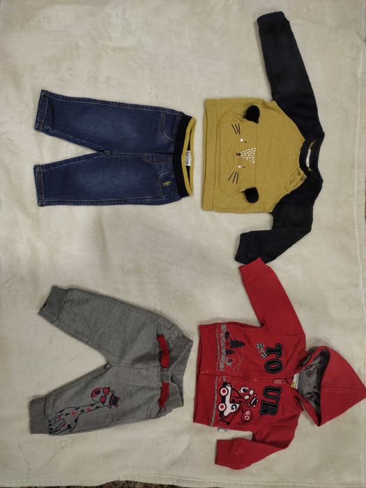 Lote de roupa de 3 a 6 meses