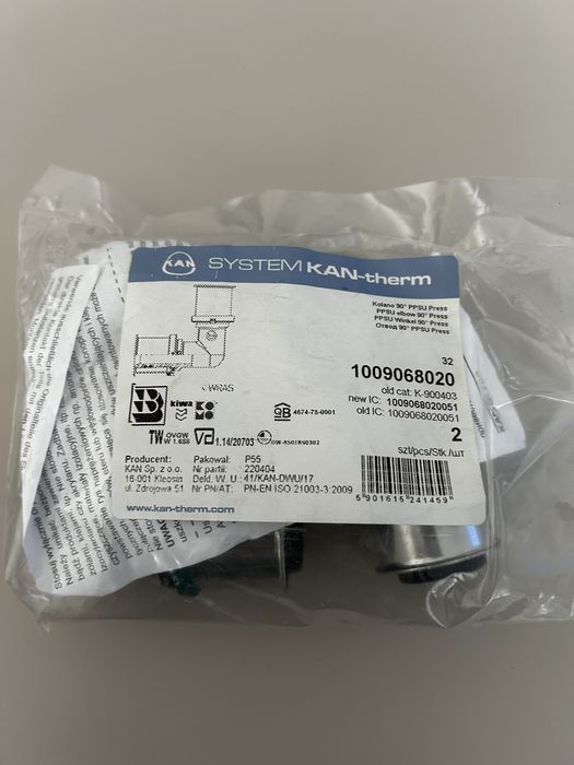 Kantherm Kolano 90° PPSU ultraPRESS - 32