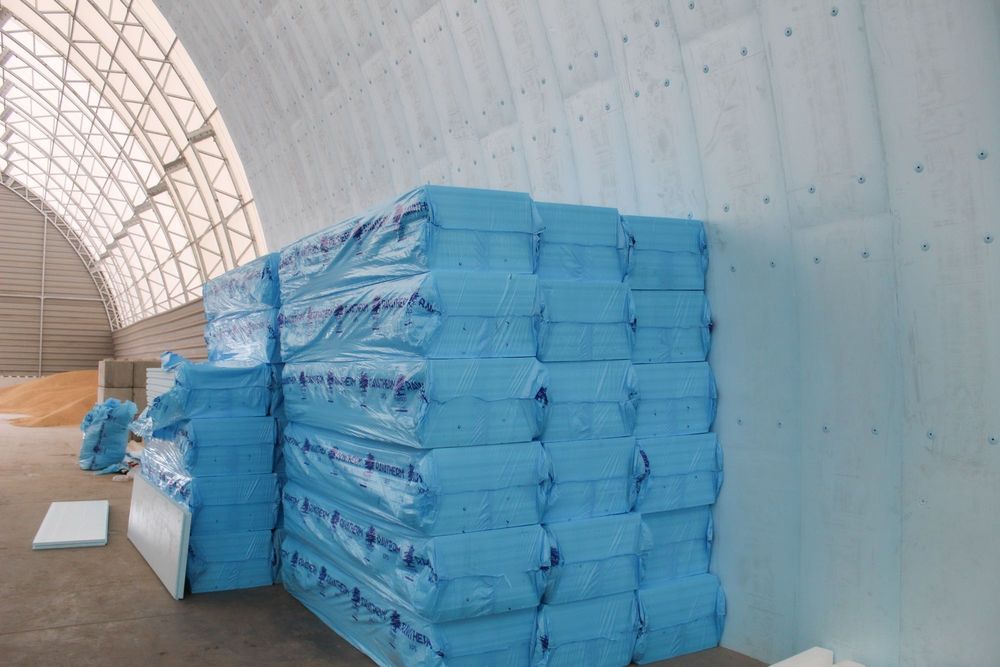 Izolacja do Hal Tunelowych Łukowych Agrohal Hangarów Styrodur XPS AGRO