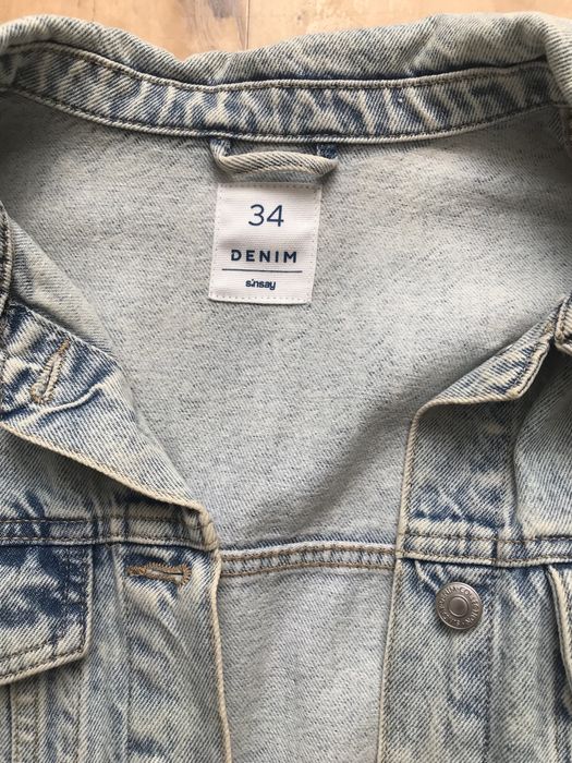 Kamizelka jensowy damska rozm. XS/34  SINSAY