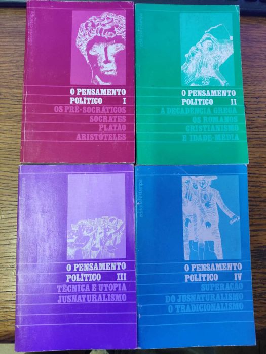 O PENSAMENTO POLÍTICO – 7 Vols. * Umberto Cerroni 1974