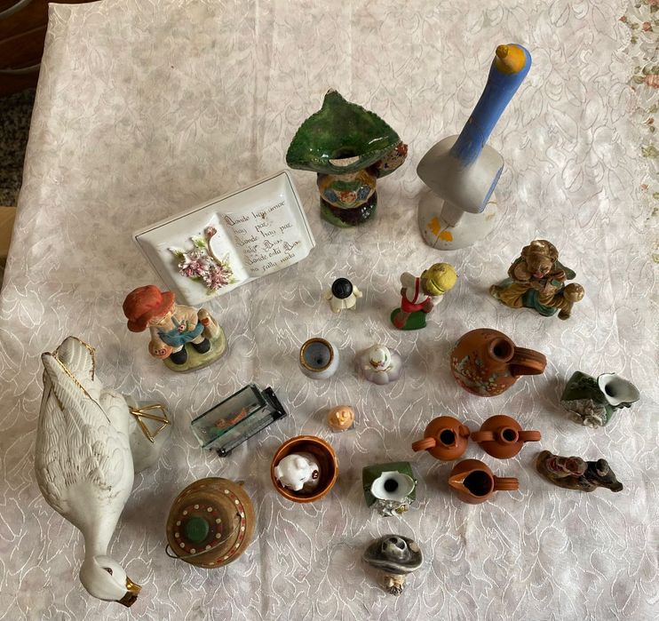 Lote de Decoração Vintage