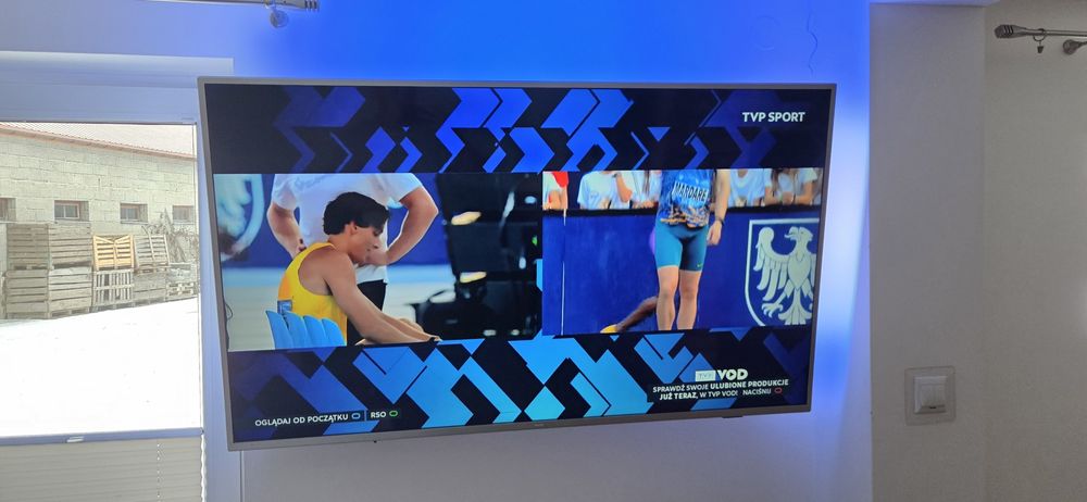 PHILIPS 55" Cali telewizor Ambilight Smart TV DVBT 2