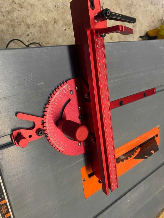 Професійний кутовий упор (каретка) для столярних робіт, алюміній