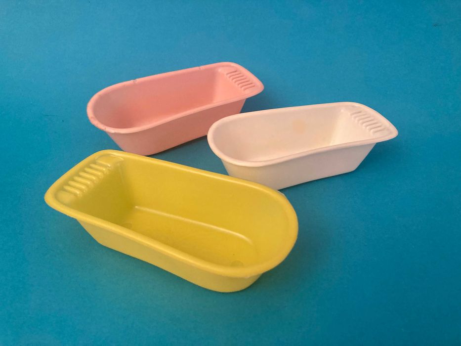 Banheiras em plástico de brincar para bonecas IPAF Anos 70/80