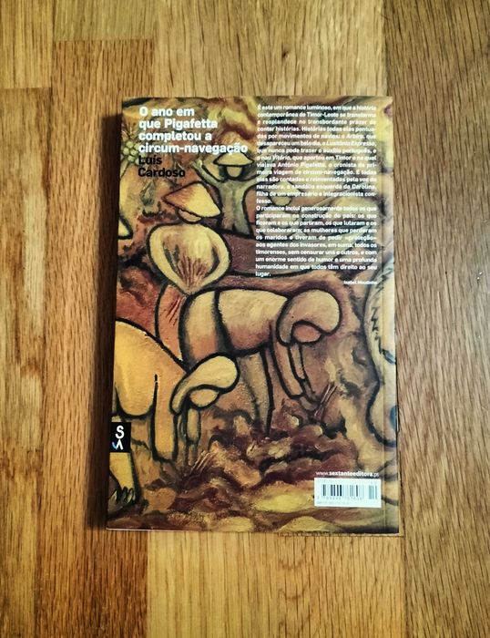 VEND- Luís Cardoso - O ano em que Pigafetta completou circum-navegação