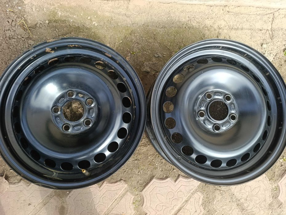 Диски стальні r16 5*108 Ford Focus С-Max Connect Fusion Mondeo Kuga