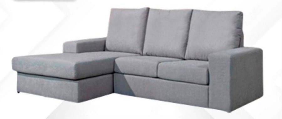 NOVO !!! Sofá com chaiselongue reversível a pronta entrega
