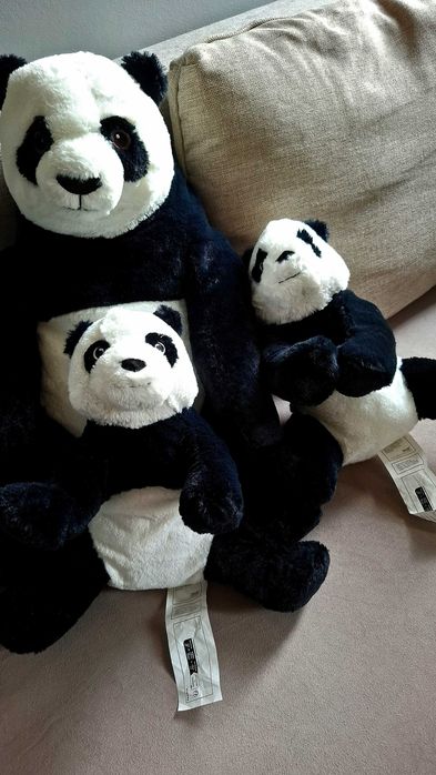 Urocze pluszaki pandy na sprzedaż - jak NOWE!