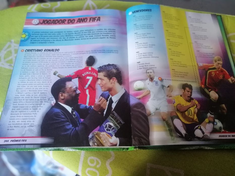 Livro de recordes do futebol mundial de 2010