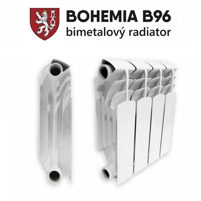 Алюминиевый радиатор Bohemia H96 500/96 (Чехия)