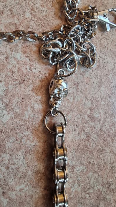 Łańcuch do spodni Czaszka Gothic Vintage