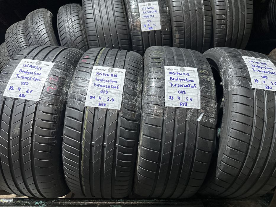 Opony letnie bridgestone 225/40r18