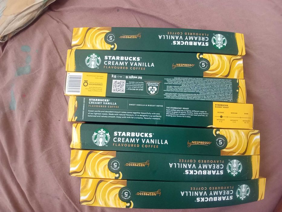 Kapsułki STARBUCKS Creamy Vanilla do ekspresu Nespresso 10 szt
