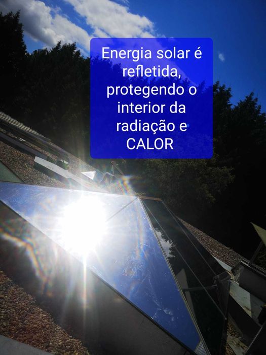PELÍCULA ESPELHADA TÉRMICA PARA CLARABÓIAS