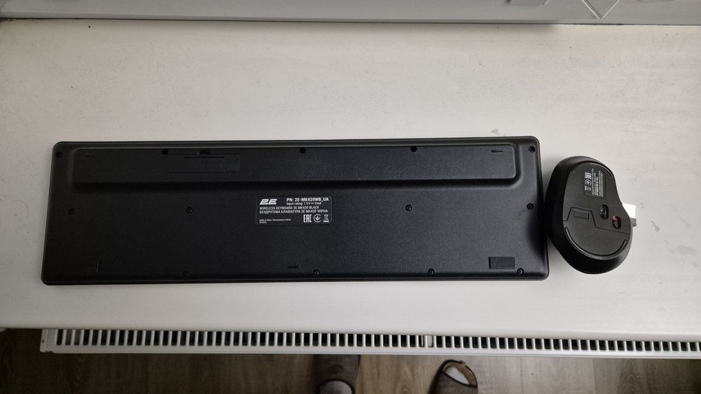 Комлект бездротова клавіатура÷мишка