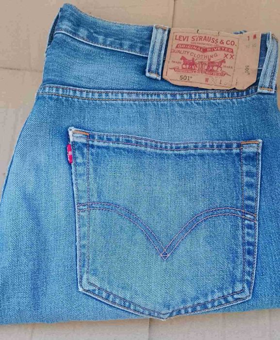 Джинсы levi  501 w38 L34