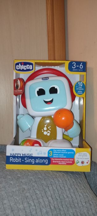 Chicco śpiewajacy robot. Nowy