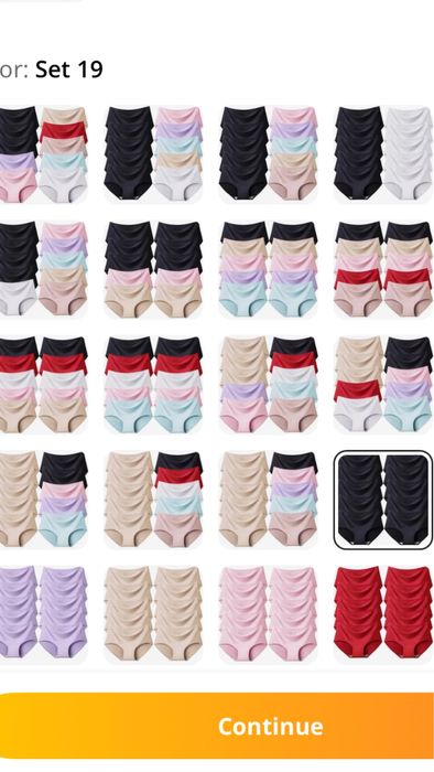 Lote de 5 calcinhas 42-46 soutians oncologicos