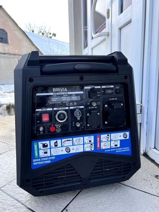 Інверторний бензиновий генератор Brevia 6 кВт GP6000iES