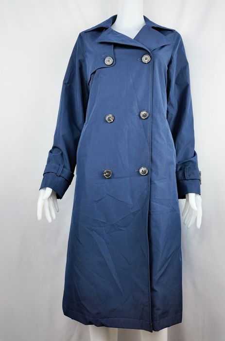 New Look trencz granatowy płaszcz damski EU 36 pasek