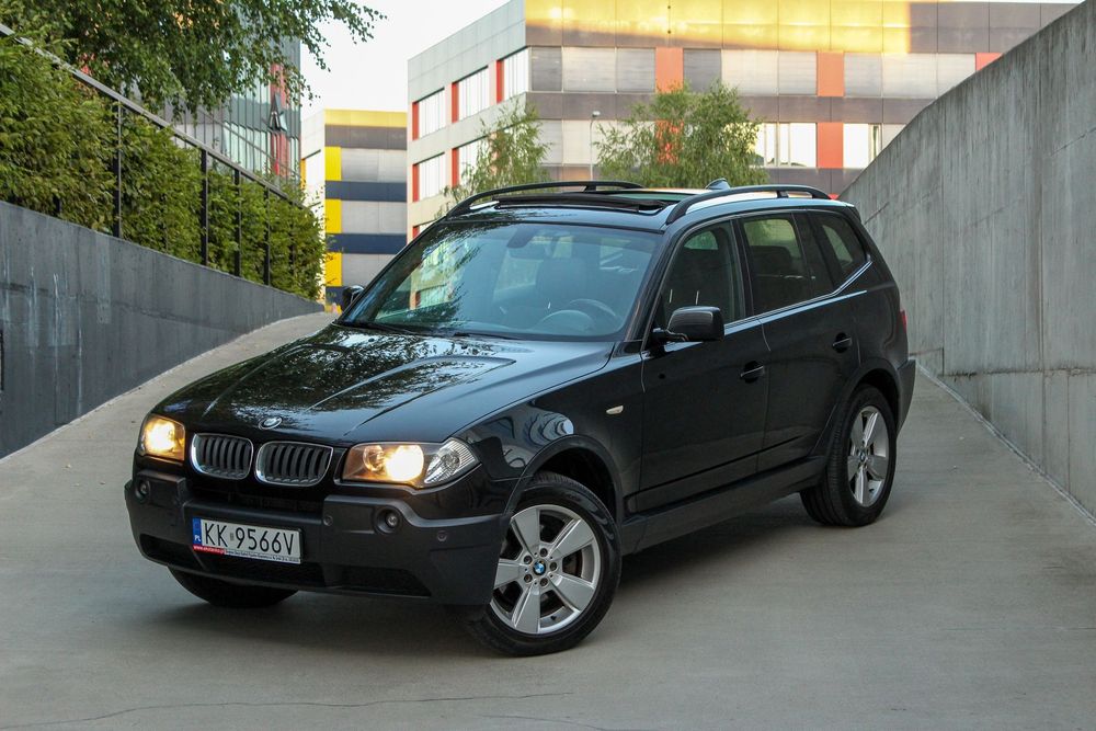 BMW X3 Bezwypadkowa 4x4 Xdrive 2 komplety kół panorama hak