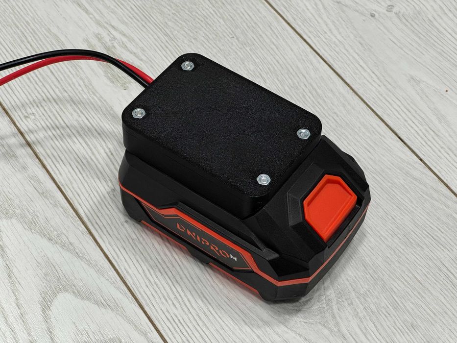 Адаптер для акумулятора Dnipro m 20v 3д друк