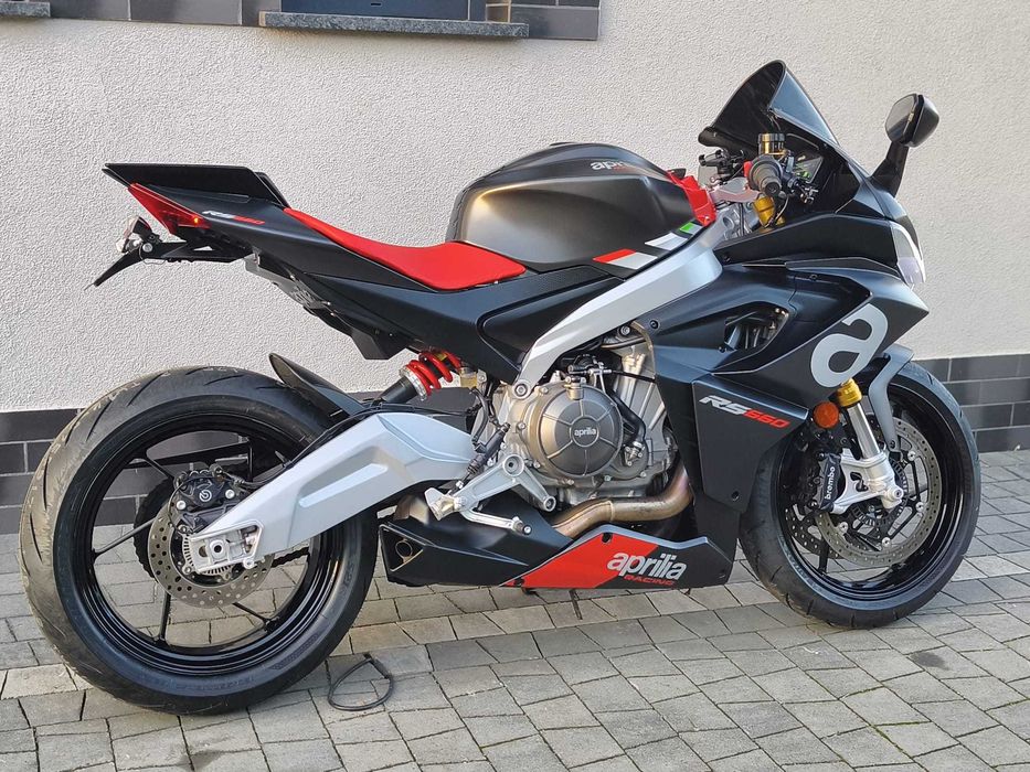 Aprilia RS 660 Nowe Opony Quickshifter ABS Mapy Transport RATY