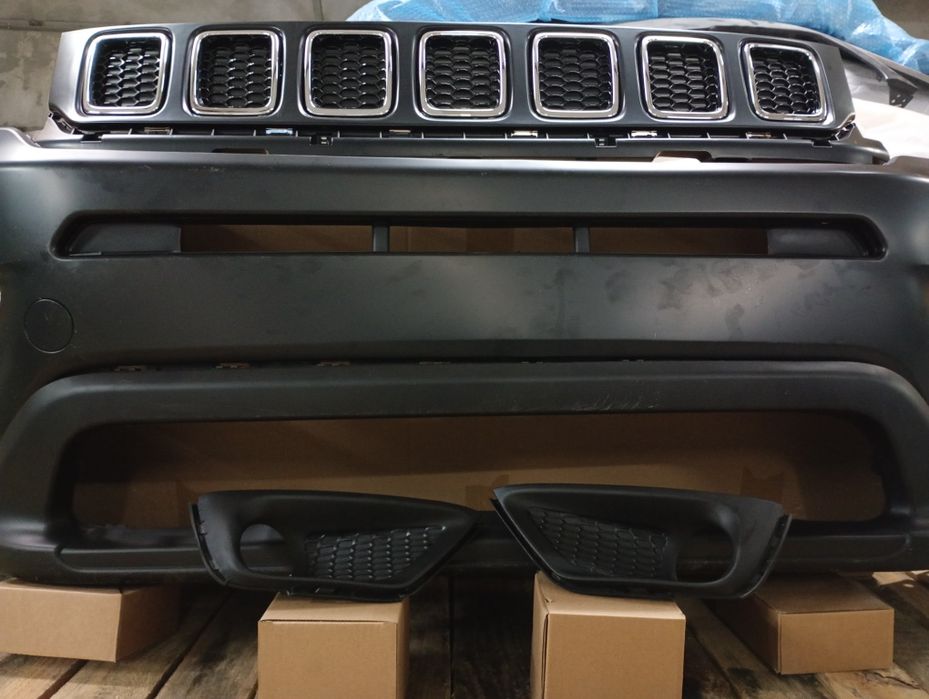 Jeep compass 17+рамка туманки