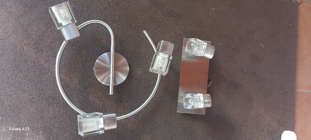 Candeeiros wc e sala