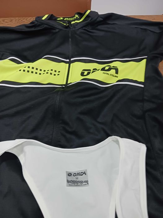 Equipamento de ciclismo onda bike preto tamanho M