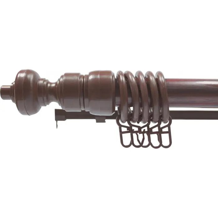 Карнизи коричневі Fornax 250 см