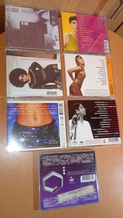 7 Cd's música brasileira