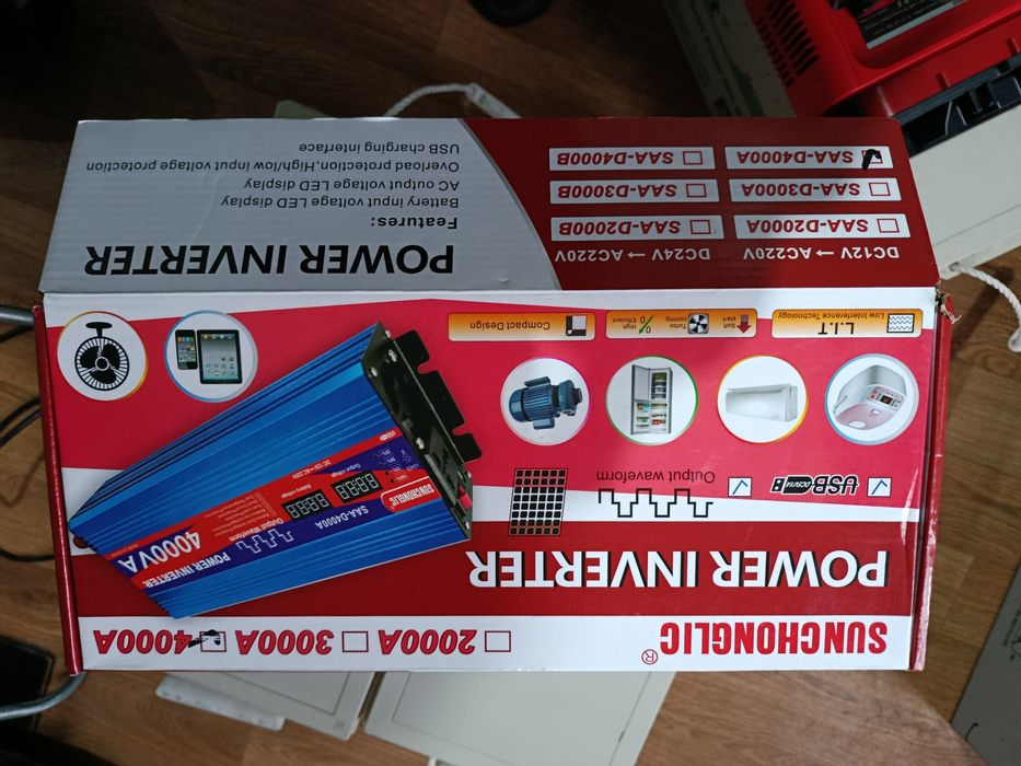 Инверторы 4кв   зарядное  40ампер