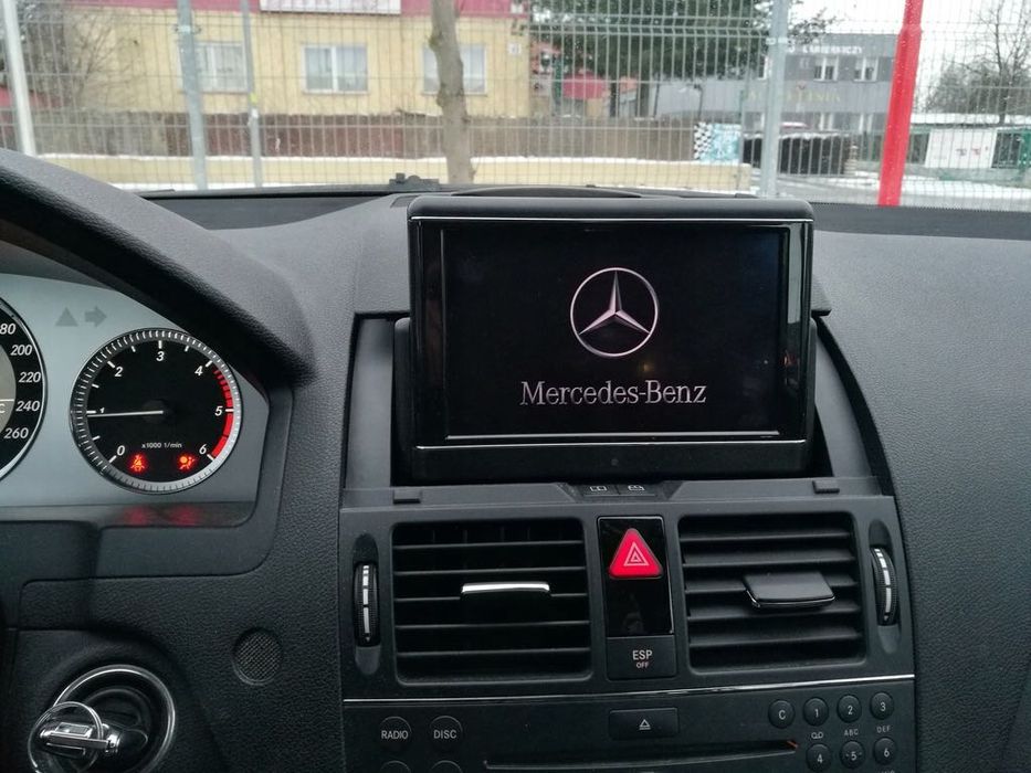 Дисплей консоль навігації Mercedes W204 навигации монитор