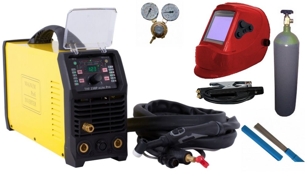 Spawarka Magnum THF 238 PRO Ac/Dc TIG Aluminium Klima nierdzewka NOWA