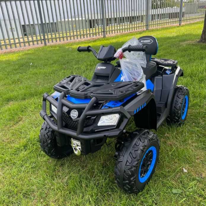 Duży QUAD 24V dla dzieci do 60kg 10km/h auto samochód elektryczny