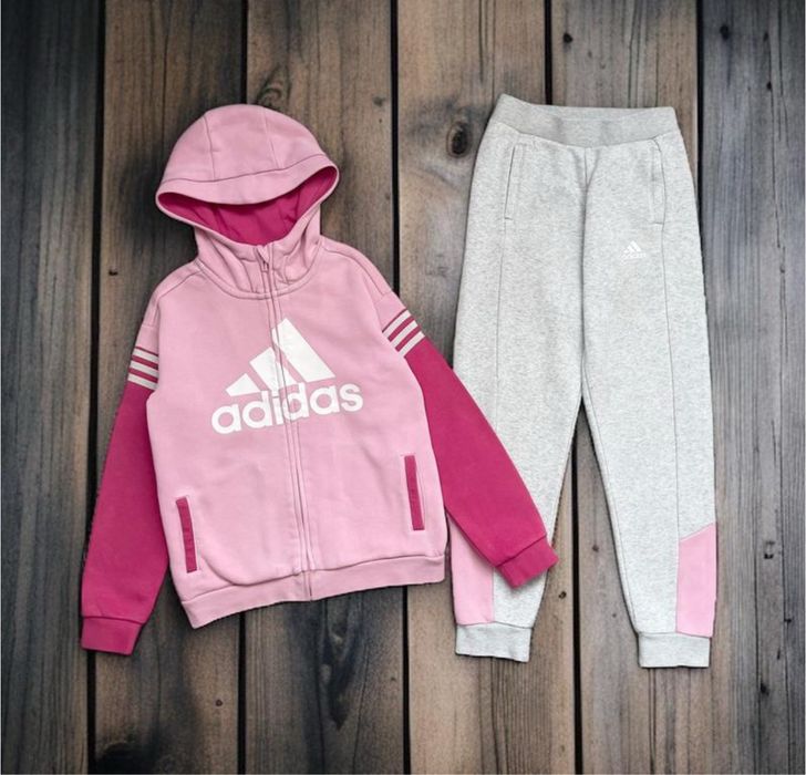 Теплий спортивний костюм Adidas оригінал на 9-10 років