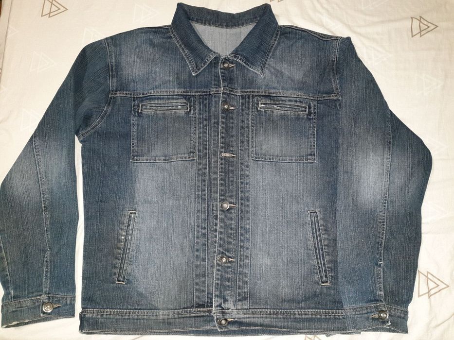Мужская джинсовая куртка XL разм.