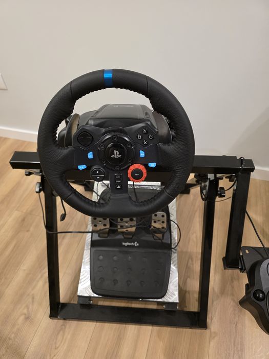 Volante G29 + Shifter com suporte para sim racing