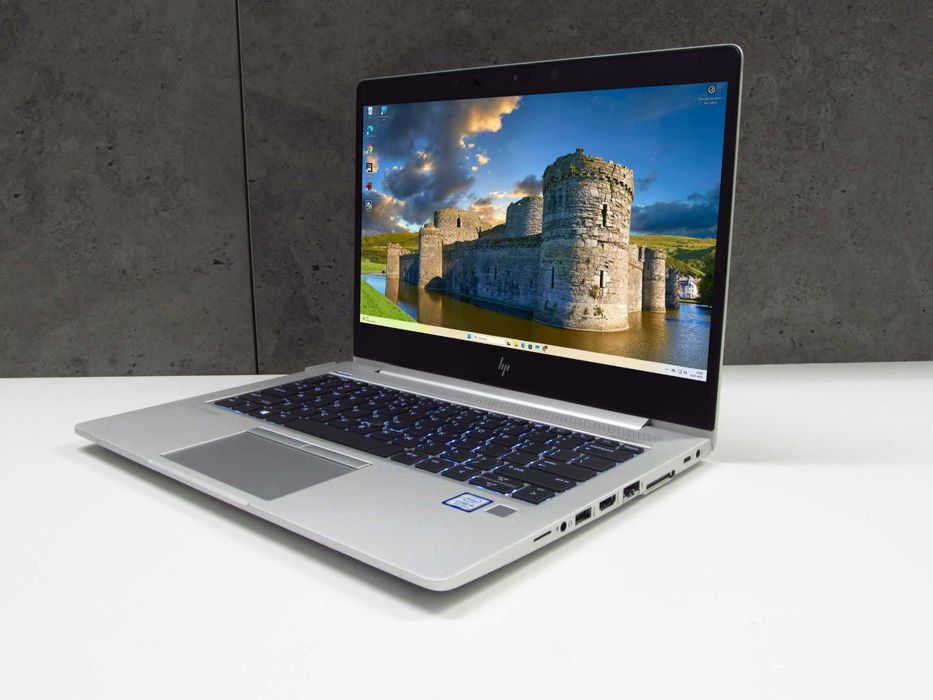 Mały HP EliteBook 830 G6 i5 8265U ram 8GB dysk 256SSD Full IPS HD Gwarancja Windows 11 Laptop do pracy domu biura programowania na komunię studia