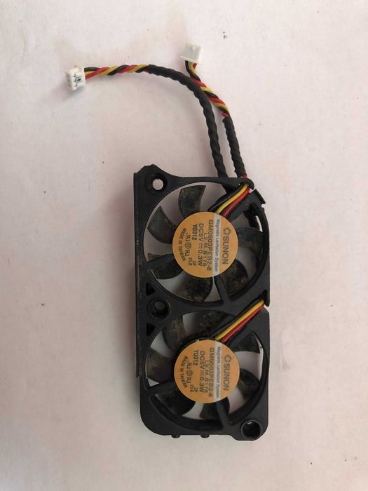 Wentylator wentylatorek podwójny zespolony Sunon  5V