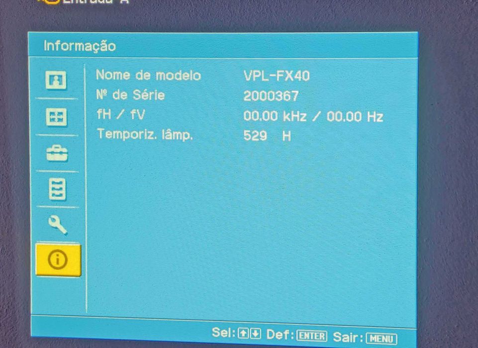 Projector Sony VPL-X4064171284761602124