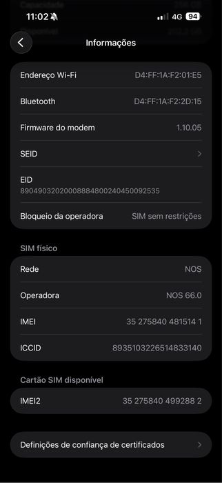 iPhone 17 Pro Max 256Gb silver como novo